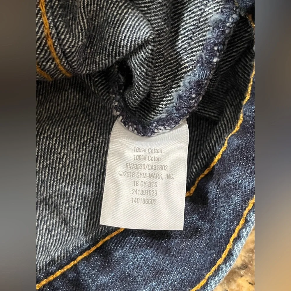 Gymboree 18 wash front